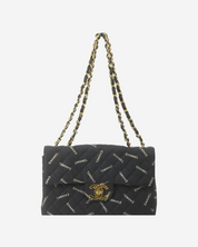 Bolsa Chanel Maxi Classic Flap Logo 1994-1996