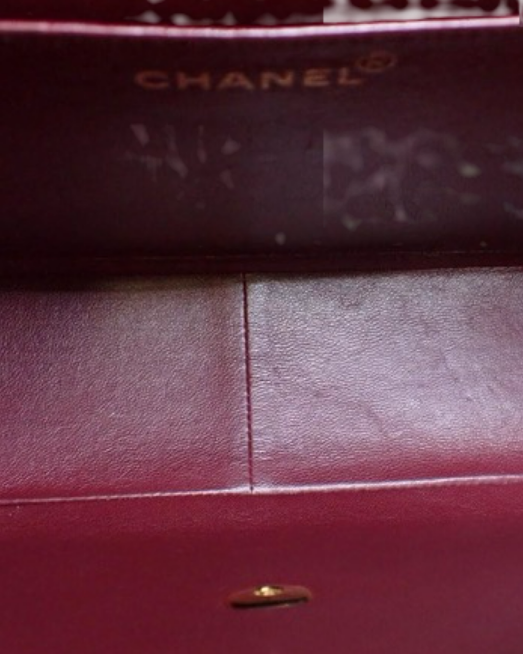 Bolsa Chanel Classic Flap Maxi Vintage 1996-1997