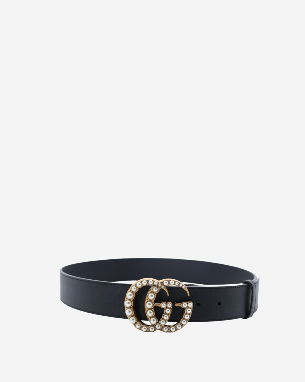 Cinturón Gucci GG Perlas