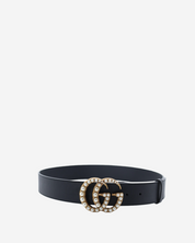 Cinturón Gucci GG Perlas