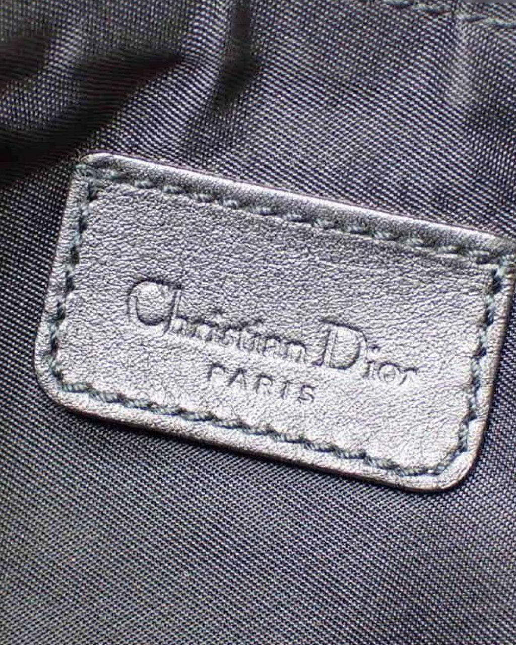 Vintage Dior Saddle Bag
