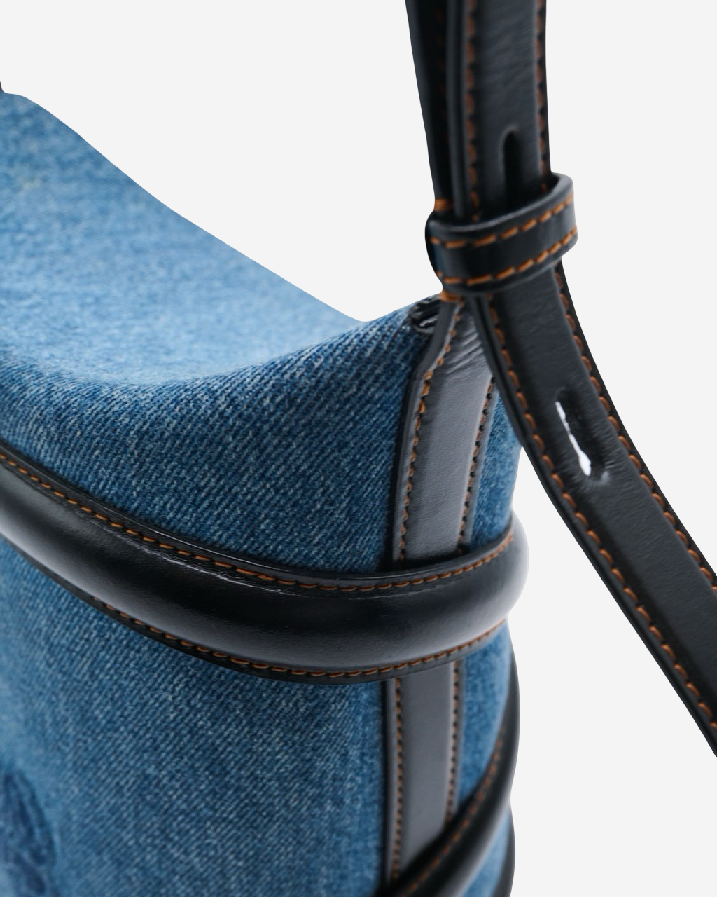 Bucket Alexander McQueen 18 Denim