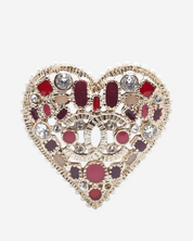 Chanel Heart Brooch