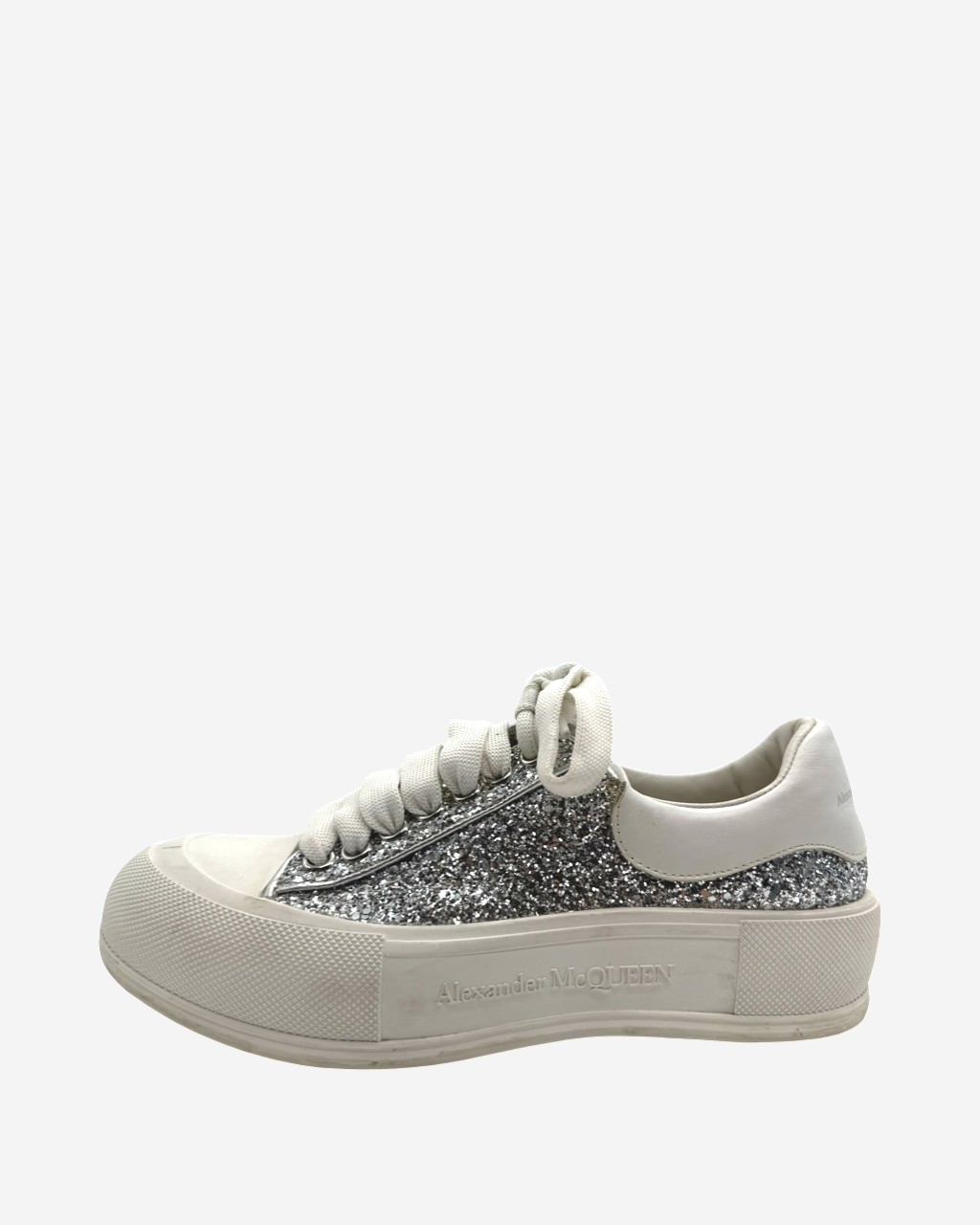 Alexander McQueen Glitter Sneakers 38