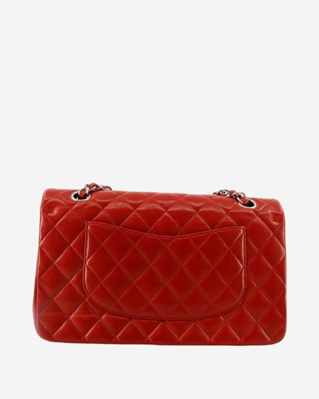 Bolsa Chanel Classic Double Flap Roja 2009-2010