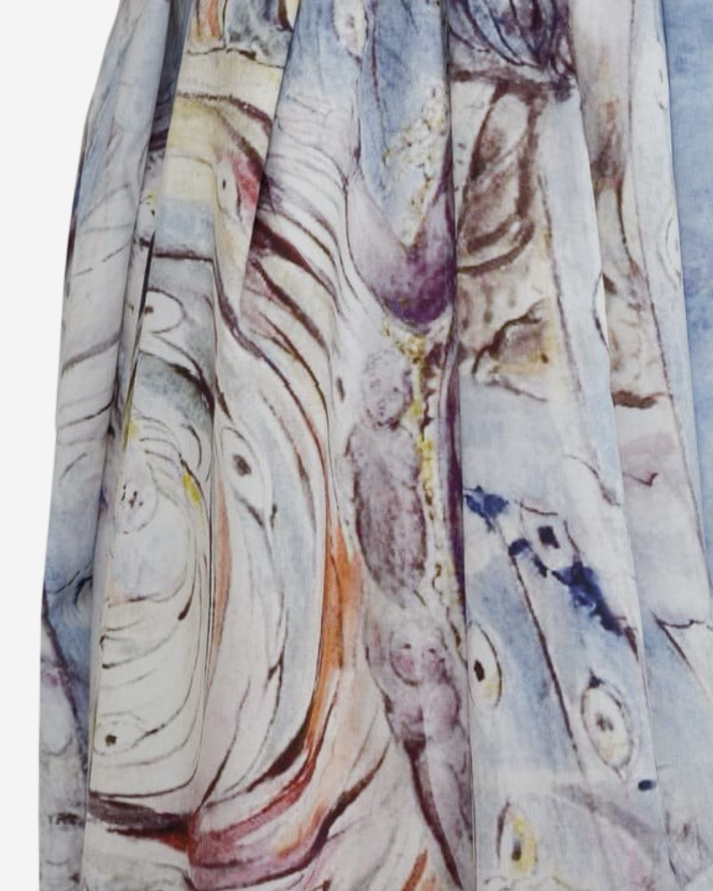 Alexander McQueen Art Paint Skirt