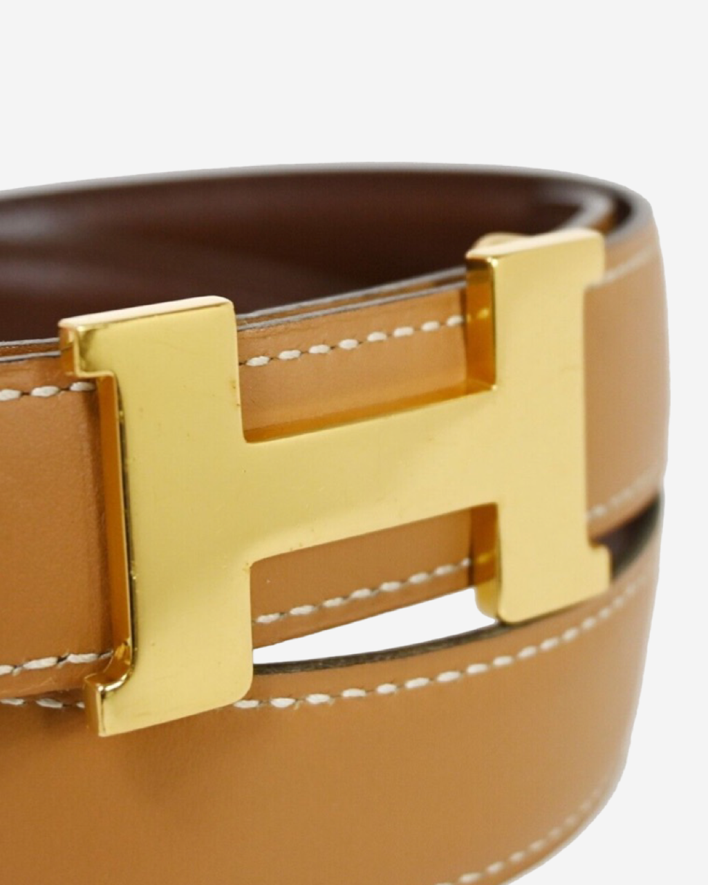 Gold hermes belt online