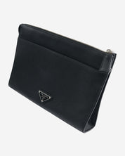 Prada Saffiano Triangle Pouch