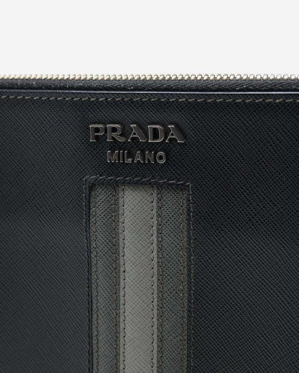Prada Saffiano Wristlet Bag