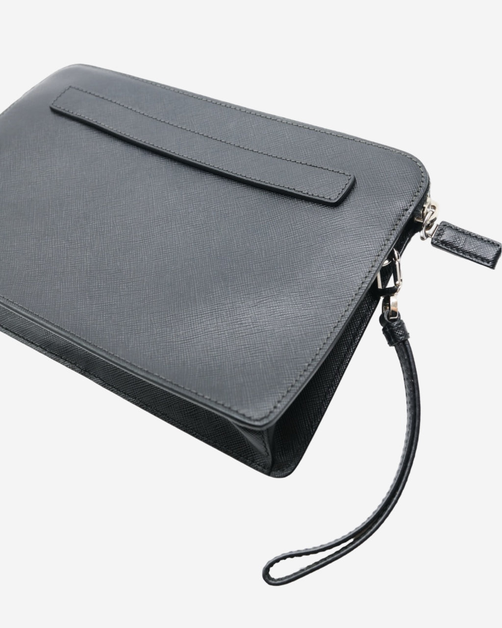 Prada Saffiano Wristlet Bag