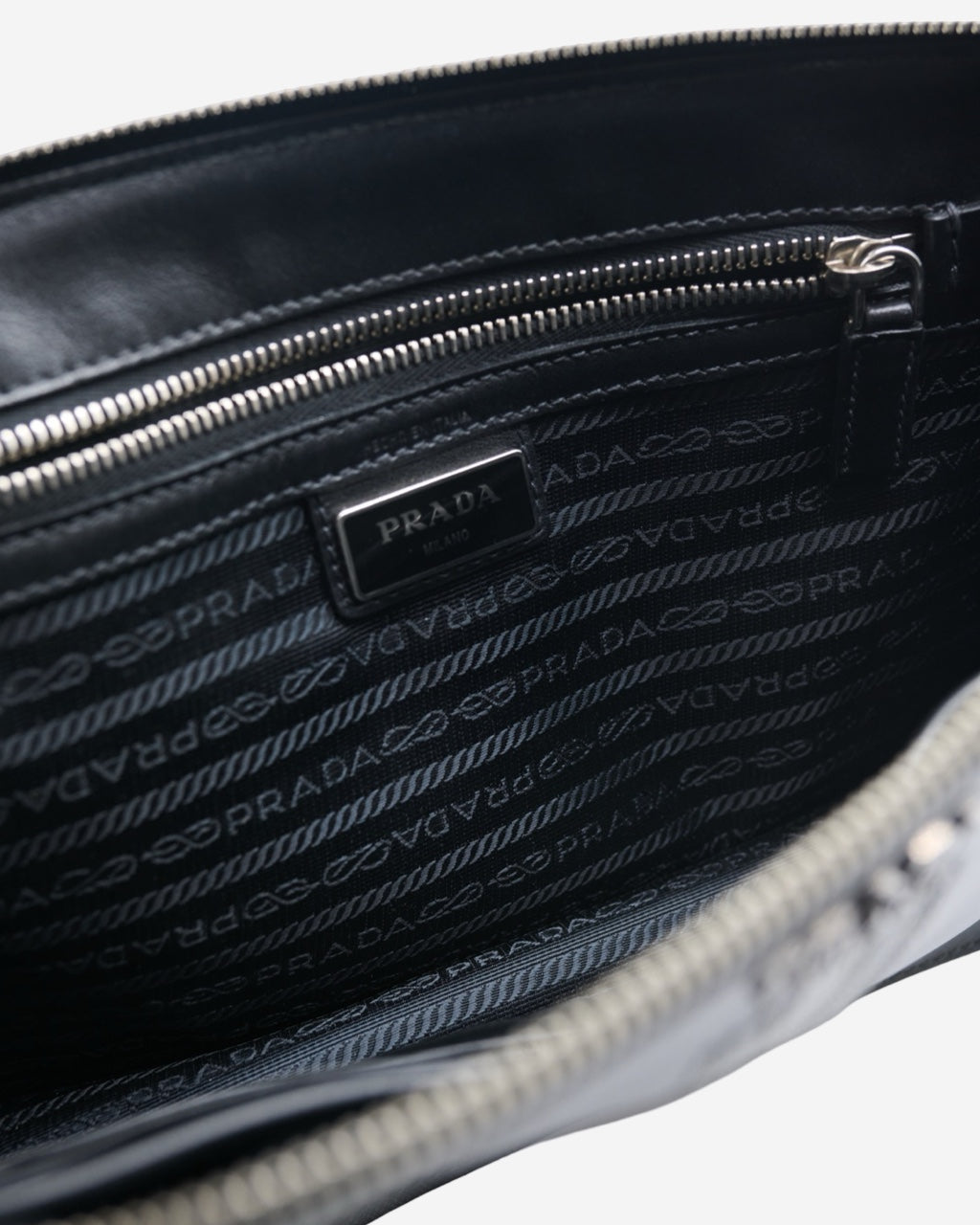 Prada Saffiano Wristlet Bag