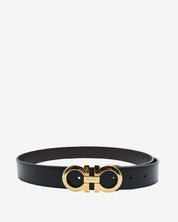 Salvatore Ferragamo Gancini Reversible Belt
