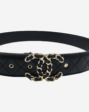 Chanel Matelassè CC Belt