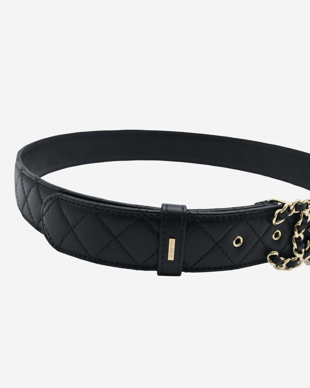 Chanel Matelassè CC Belt