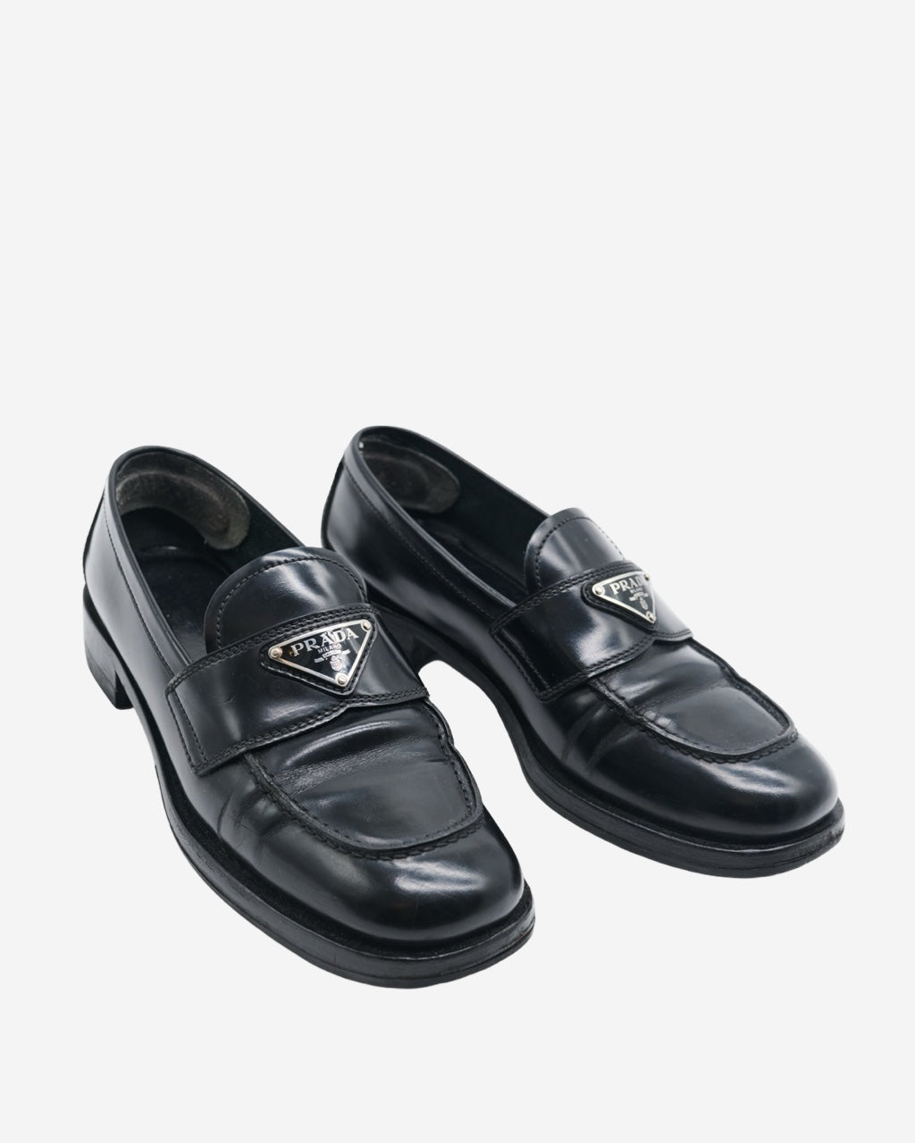 Prada Monolith Loafers 38
