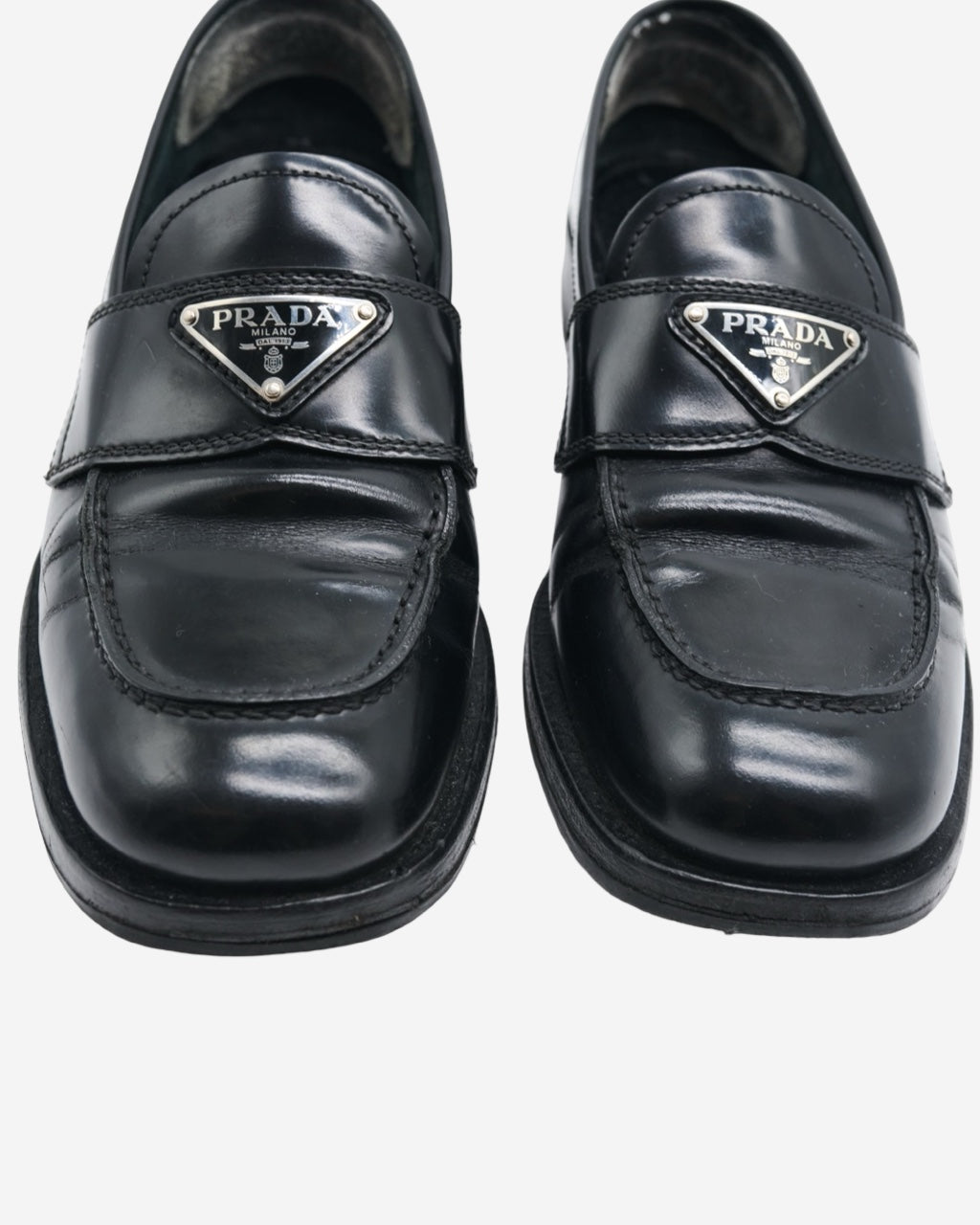 Prada Monolith Loafers 38