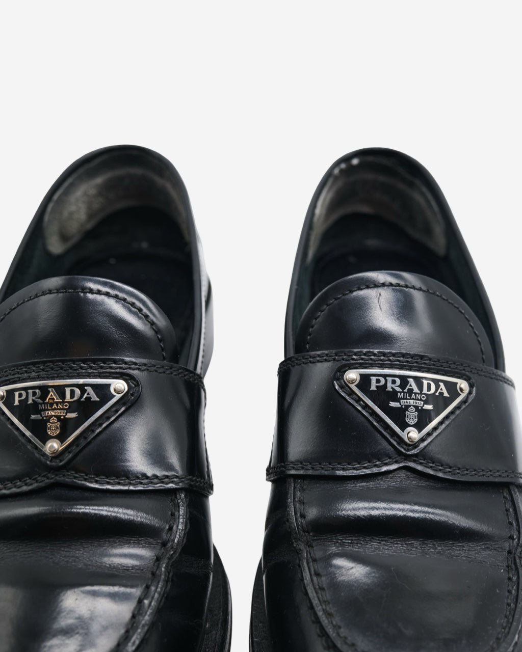Prada Monolith Loafers 38