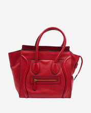 Bolso Celine Luggage Rojo