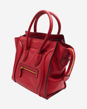 Bolso Celine Luggage Rojo