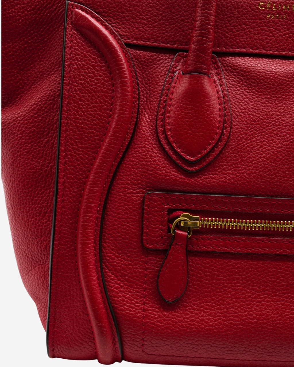 Bolso Celine Luggage Rojo