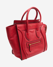 Bolso Celine Luggage Rojo