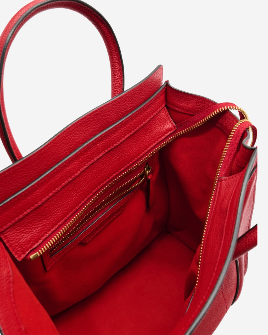 Bolso Celine Luggage Rojo