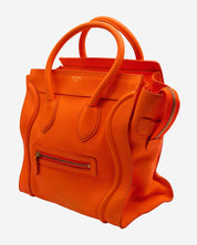Celine Luggage Orange Bag