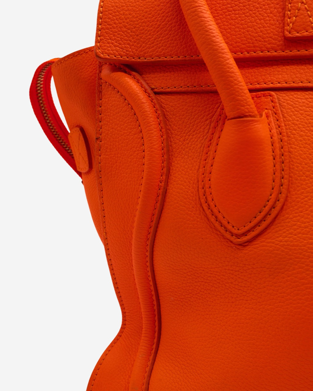 Celine Luggage Orange Bag