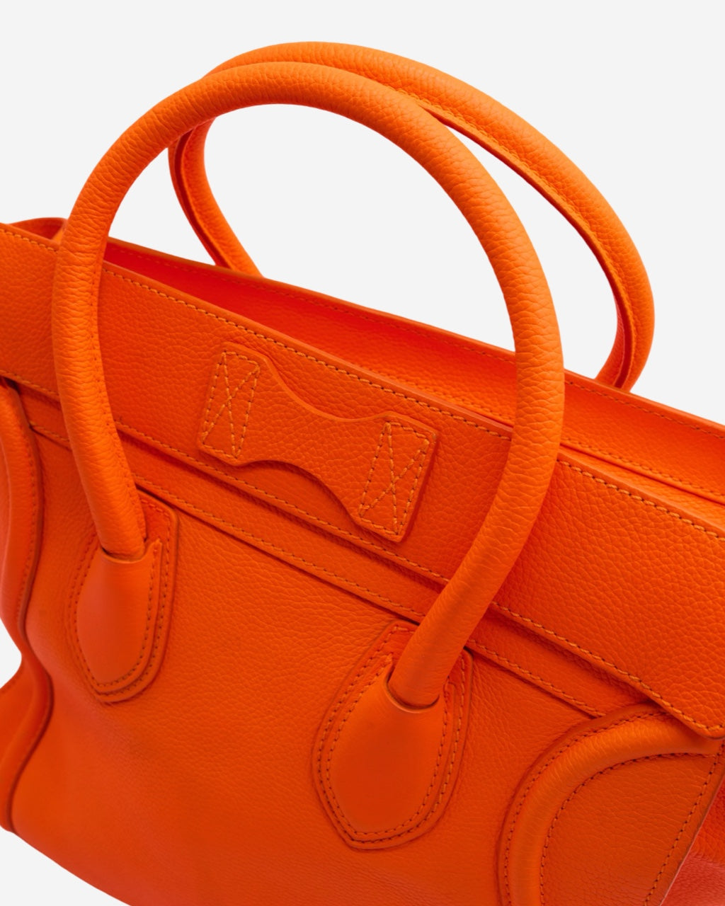 Celine Luggage Orange Bag