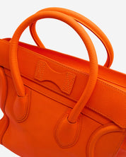Celine Luggage Orange Bag