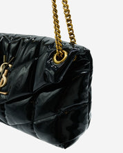 Saint Laurent Lou Lou Puffer Patent Leather Bag