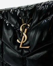 Saint Laurent Lou Lou Puffer Patent Leather Bag