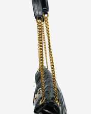 Saint Laurent Lou Lou Puffer Patent Leather Bag