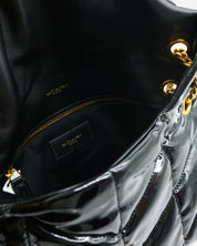 Saint Laurent Lou Lou Puffer Patent Leather Bag