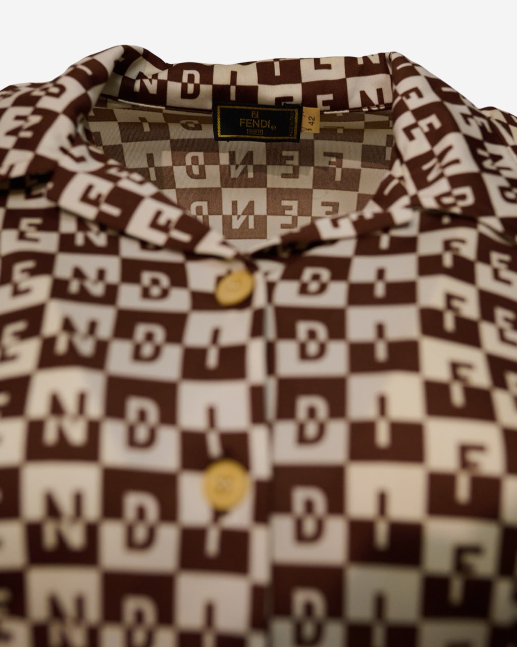 Vestido Fendi Zucchino 42 IT
