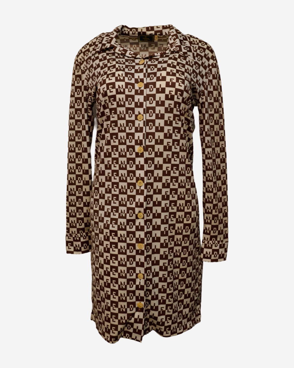 Vestido Fendi Zucchino 42 IT