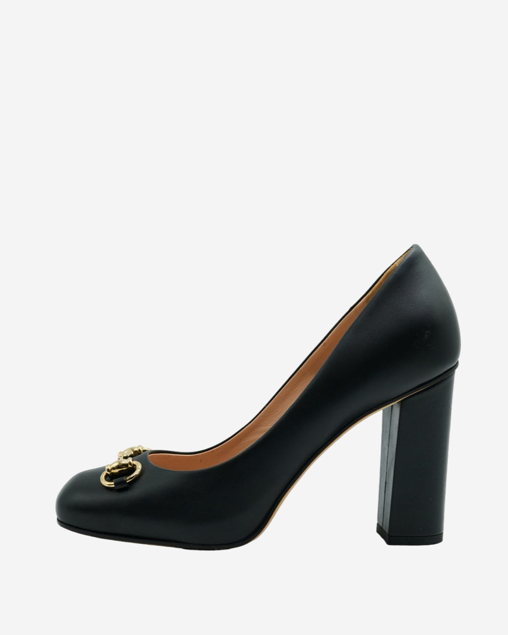 Tacones Gucci Horsebit negros 37.5