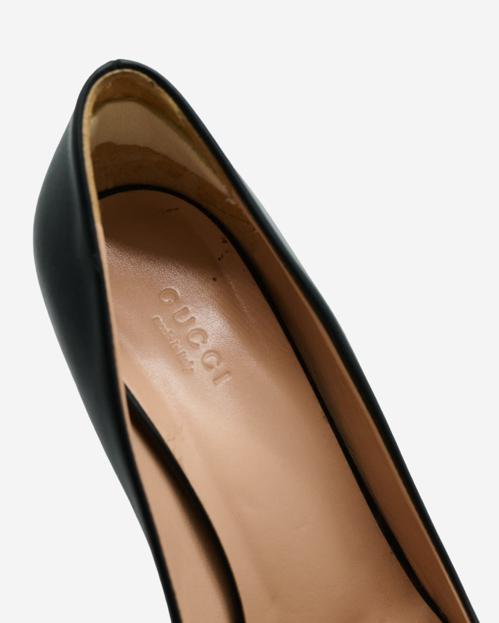 Tacones Gucci Horsebit negros 37.5