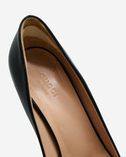 Tacones Gucci Horsebit negros 37.5