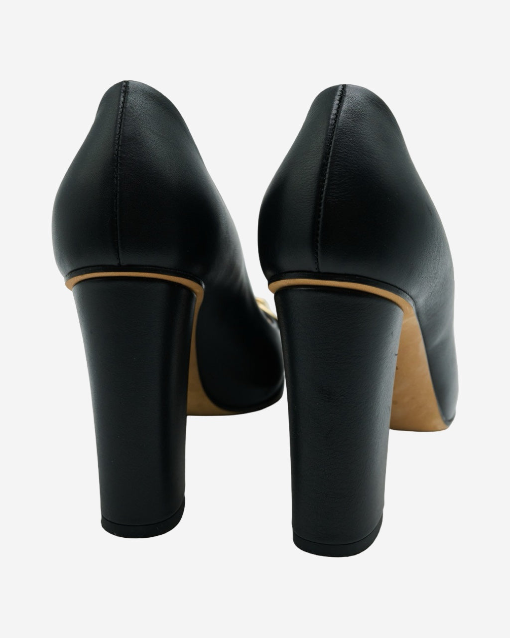 Tacones Gucci Horsebit negros 37.5