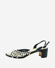 Sandalias Chanel Perlas 40