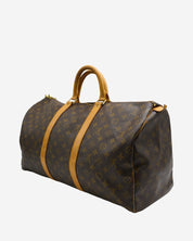 Louis Vuitton Keepall 50 Monogram Bag