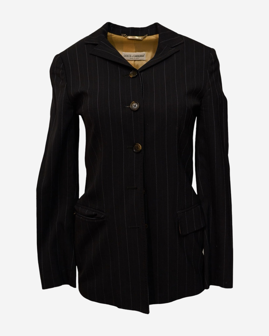 Blazer Dolce & Gabbana Pinstripe 38 IT