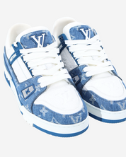 Louis Vuitton Denim Monogram 38.5 IT Tennis