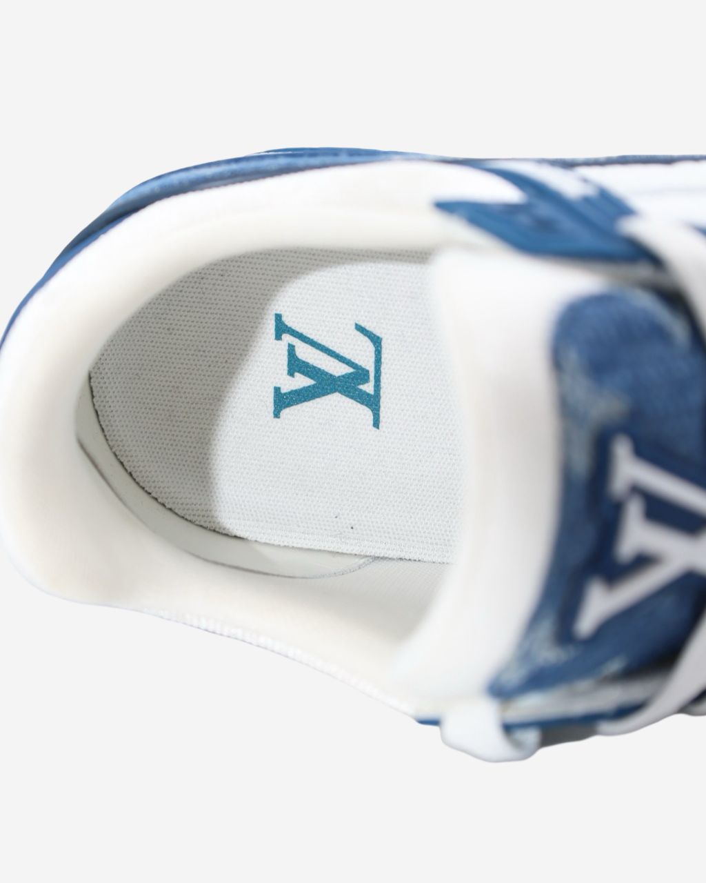 Louis Vuitton Denim Monogram 38.5 IT Tennis