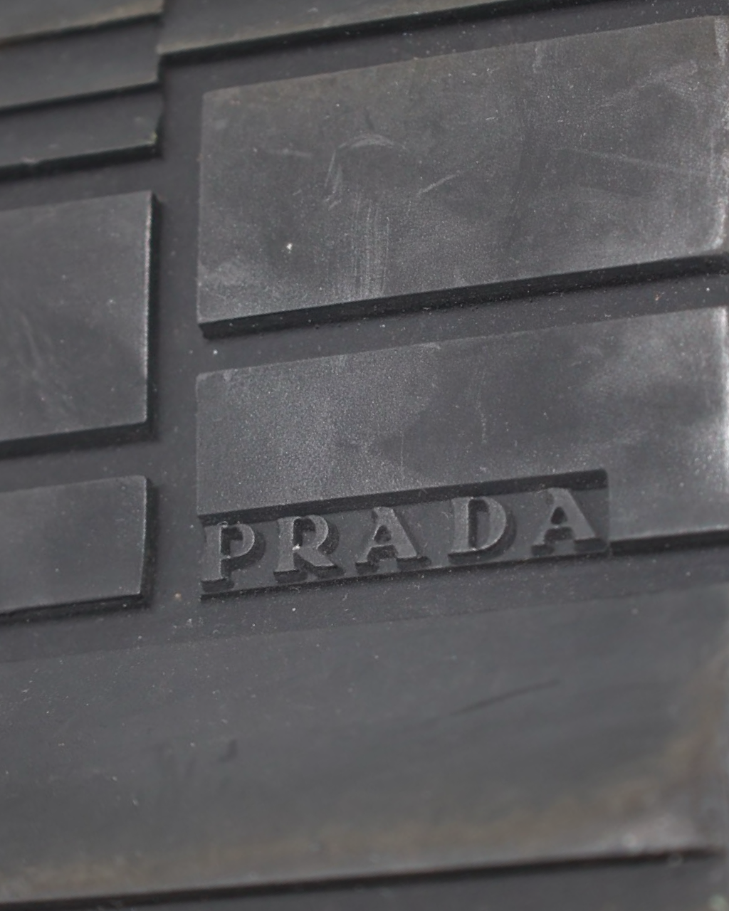 Prada Oxford Patent Leather Shoes, Size 37