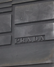 Prada Oxford Patent Leather Shoes, Size 37