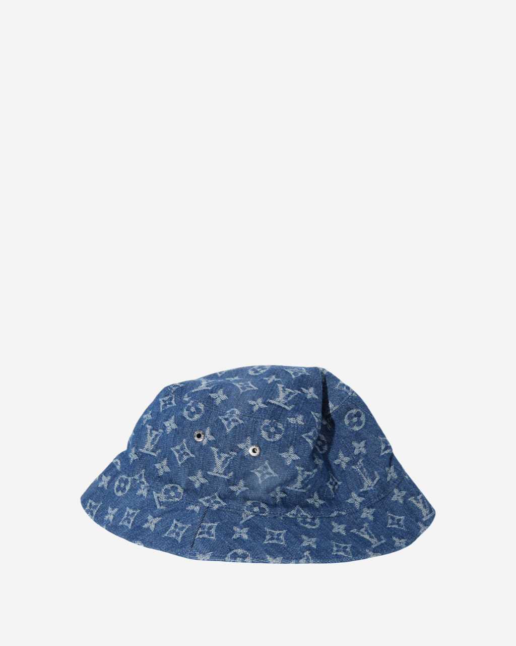 Louis Vuitton Denim Monogram Bucket Hat โ Irene Buffa