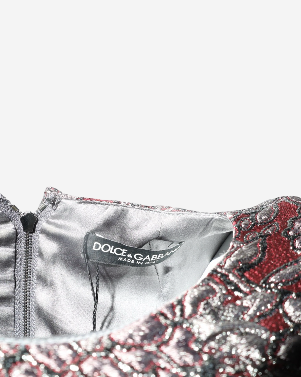 Dolce & Gabbana Embroidered Dress, Size 36 IT