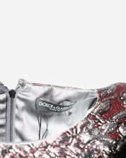 Dolce & Gabbana Embroidered Dress, Size 36 IT